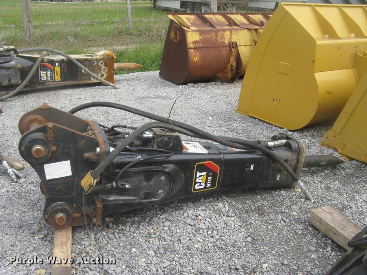 image for item BP9504 Caterpillar H115 S roll-out hydraulic hammer