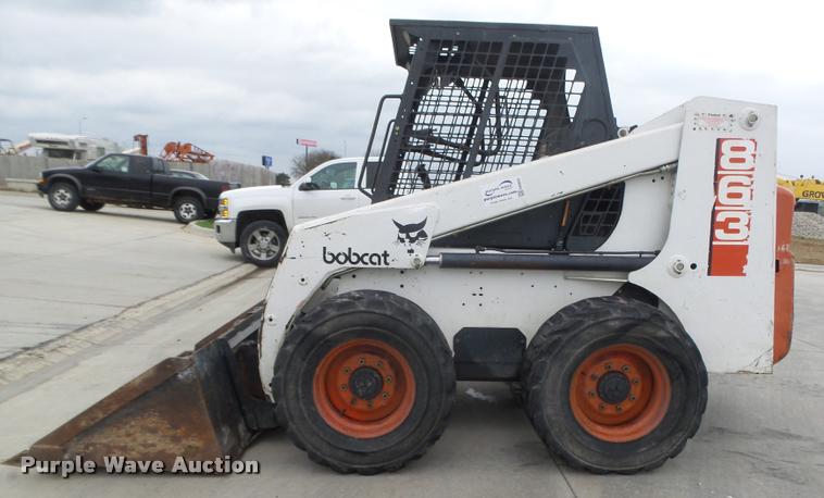 image for item DA0659 1997 Bobcat 863 skid steer