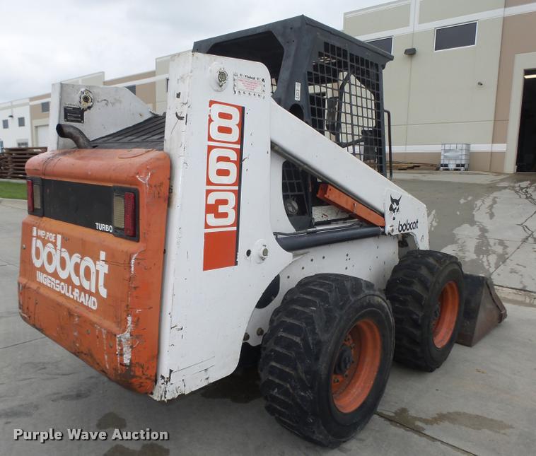 image for item DA0659 1997 Bobcat 863 skid steer