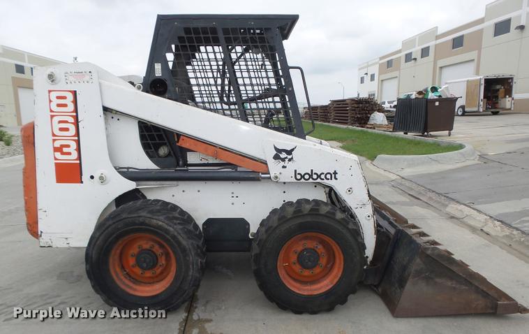 image for item DA0659 1997 Bobcat 863 skid steer