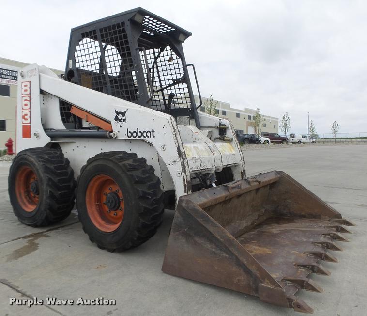 image for item DA0659 1997 Bobcat 863 skid steer