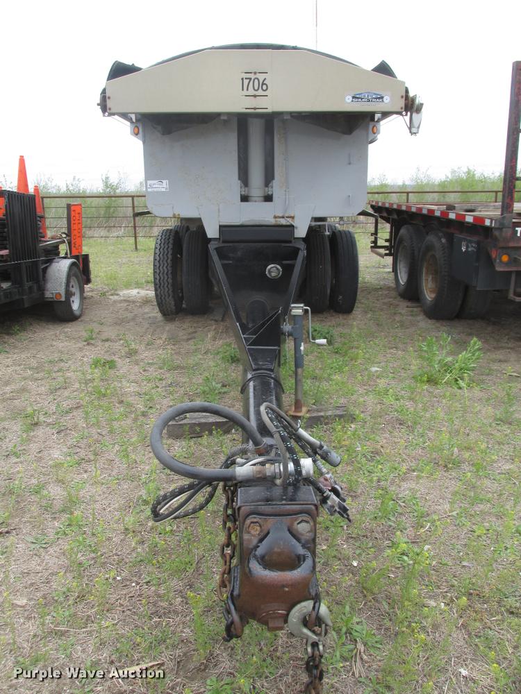 image for item DA0676 1992 Timpte end dump pup trailer