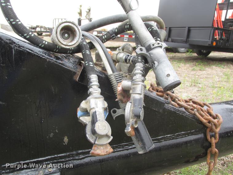 image for item DA0676 1992 Timpte end dump pup trailer