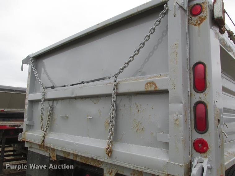 image for item DA0676 1992 Timpte end dump pup trailer
