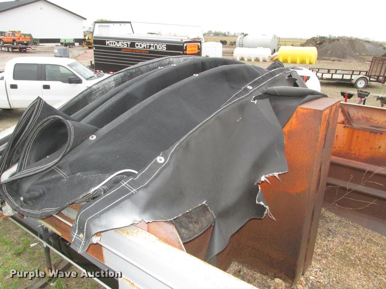 image for item DA0676 1992 Timpte end dump pup trailer