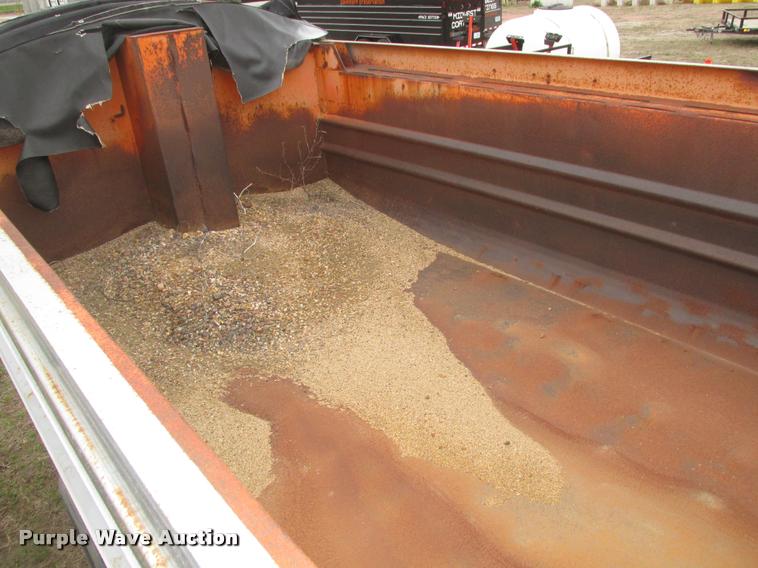 image for item DA0676 1992 Timpte end dump pup trailer