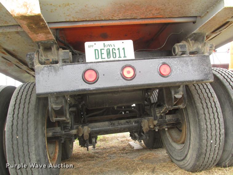 image for item DA0676 1992 Timpte end dump pup trailer