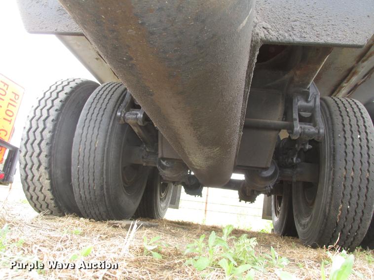 image for item DA0676 1992 Timpte end dump pup trailer