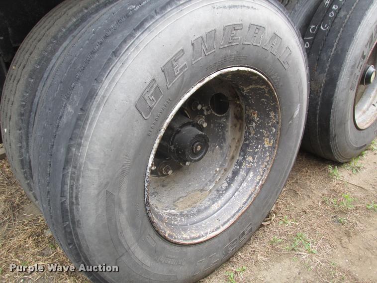 image for item DA0676 1992 Timpte end dump pup trailer