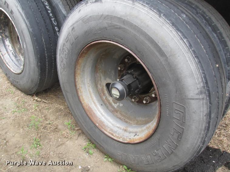 image for item DA0676 1992 Timpte end dump pup trailer