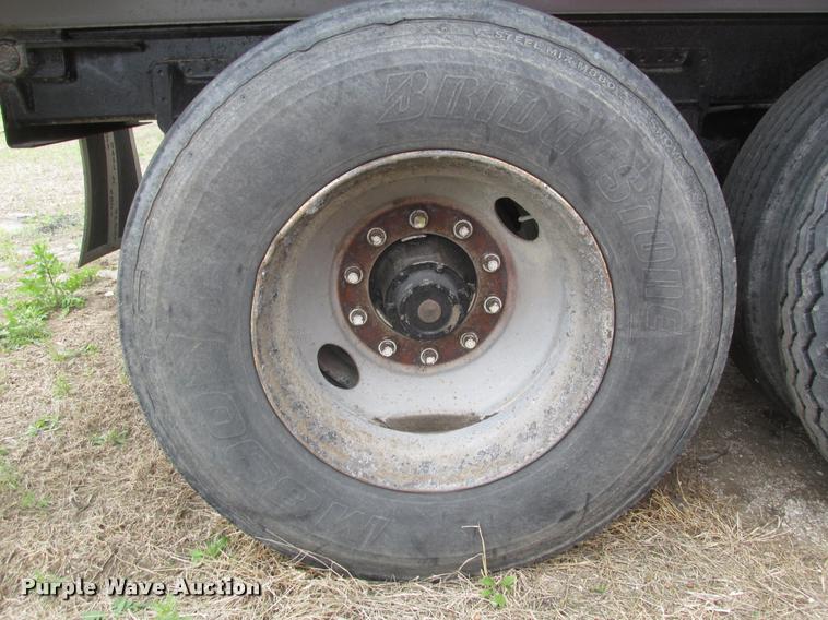 image for item DA0676 1992 Timpte end dump pup trailer