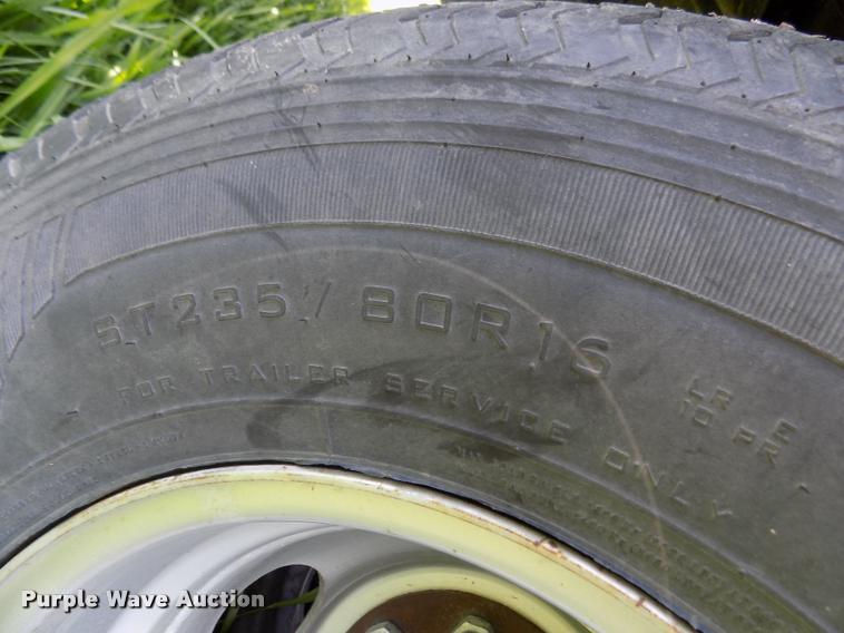 image for item DA0687 2010 Travalong equipment trailer