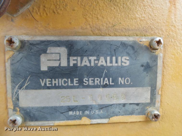 image for item DA2661 1976 Fiat-Allis 11B dozer