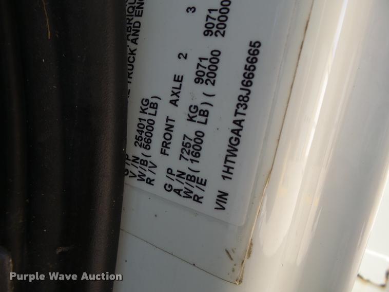 image for item DA3461 2008 International 7400 bucket truck