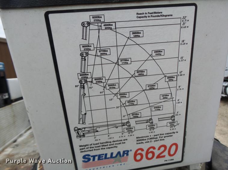 image for item DA3465 2002 Ford F650 service truck with crane