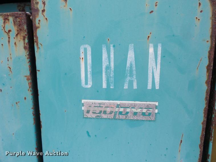 image for item DA4927 Onan 150.0DYG-15R/20300H generator