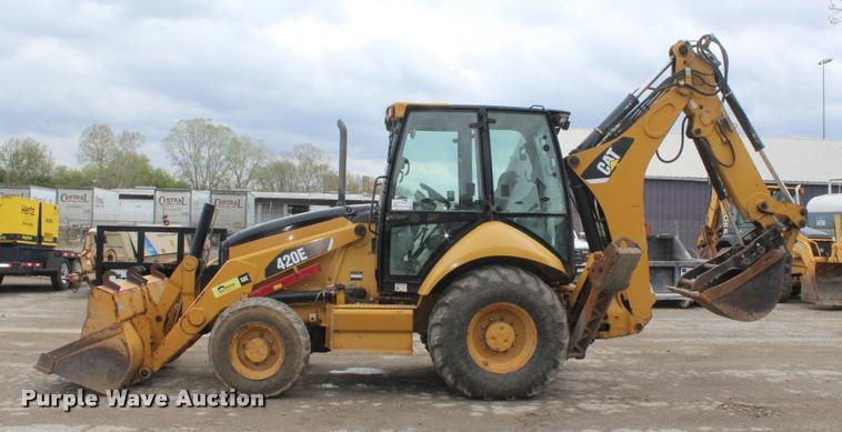 image for item DA4937 2007 Caterpillar 420E backhoe