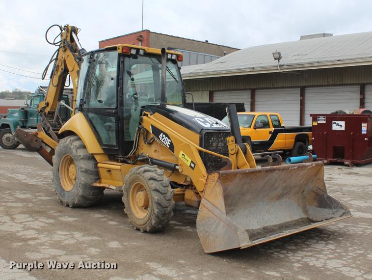 image for item DA4937 2007 Caterpillar 420E backhoe