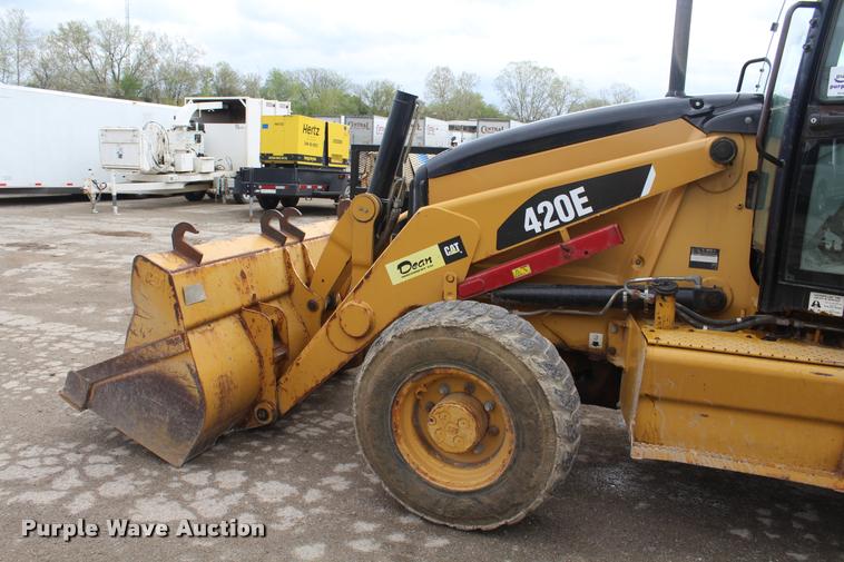 image for item DA4937 2007 Caterpillar 420E backhoe