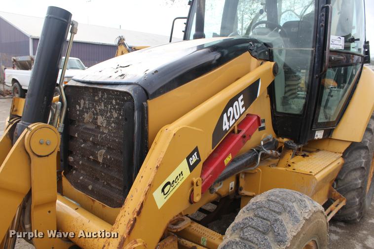 image for item DA4937 2007 Caterpillar 420E backhoe