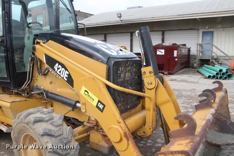 image for item DA4937 2007 Caterpillar 420E backhoe