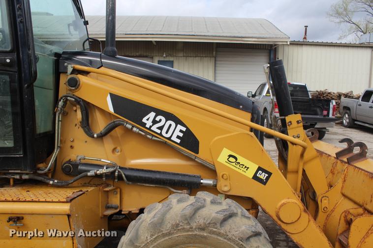 image for item DA4937 2007 Caterpillar 420E backhoe