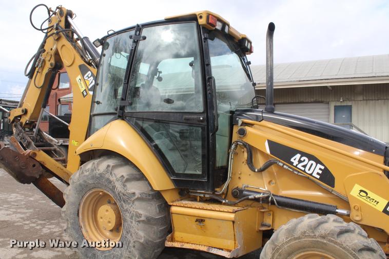 image for item DA4937 2007 Caterpillar 420E backhoe