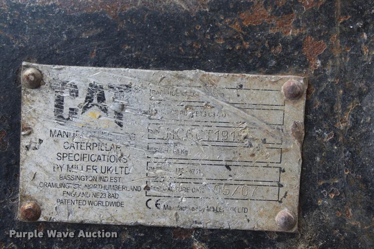 image for item DA4937 2007 Caterpillar 420E backhoe