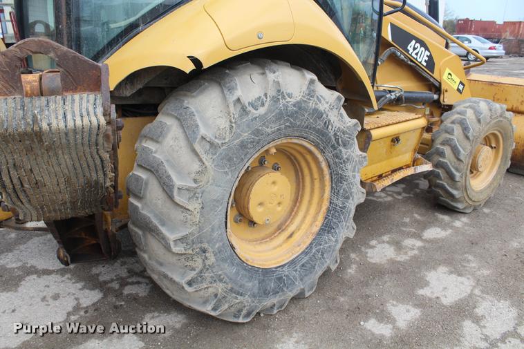 image for item DA4937 2007 Caterpillar 420E backhoe