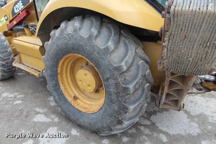 image for item DA4937 2007 Caterpillar 420E backhoe