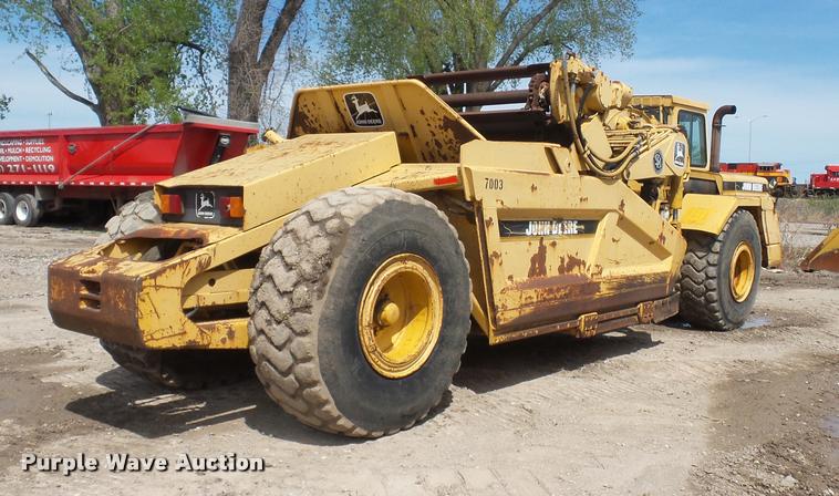 image for item DA4941 1993 John Deere 762B elevating scraper