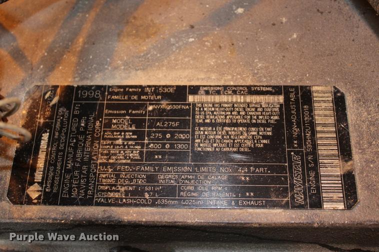 image for item DA4962 International 566 turbo diesel engine