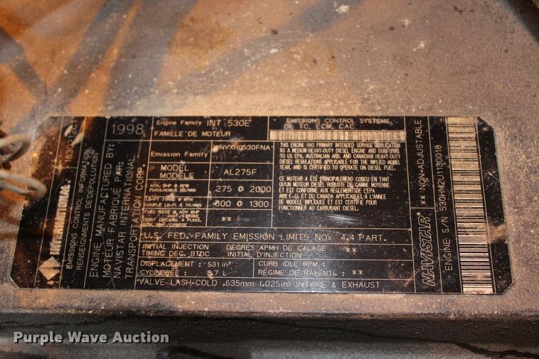 image for item DA4962 International 566 turbo diesel engine