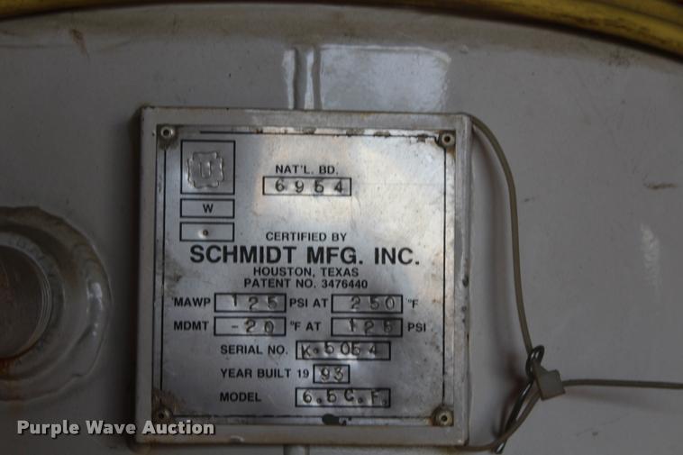 image for item DA4964 1993 Schmidt 65CF sand blaster