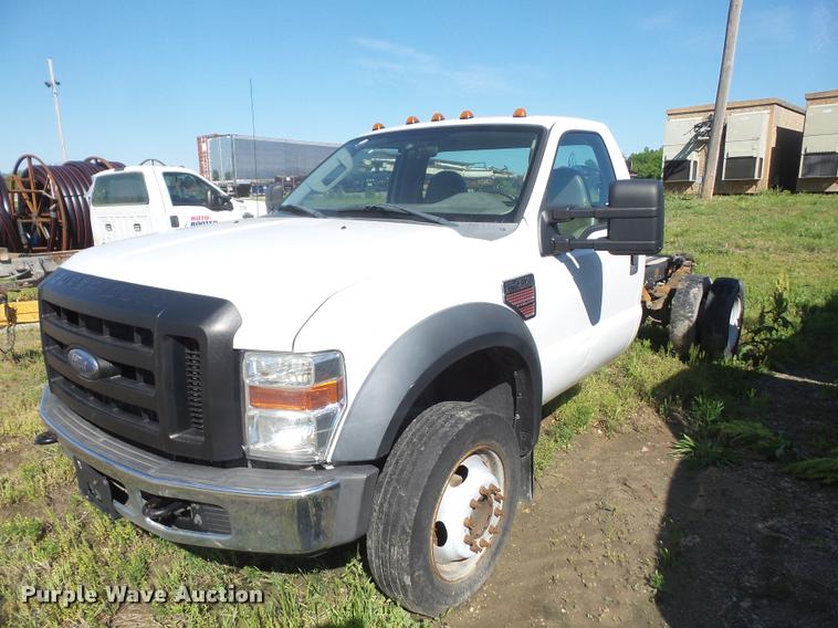 image for item DA6260 2008 Ford F450 Super Duty truck cab and chassis
