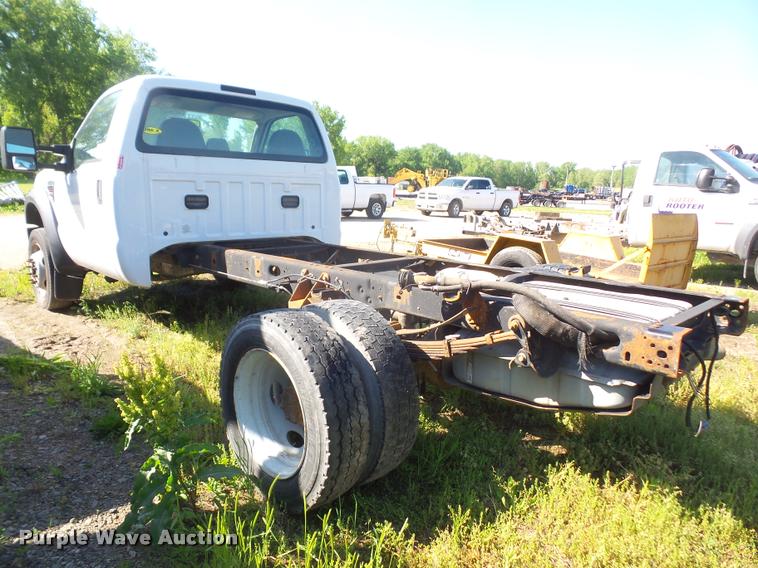 image for item DA6260 2008 Ford F450 Super Duty truck cab and chassis