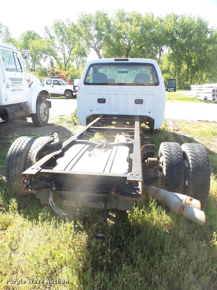 image for item DA6260 2008 Ford F450 Super Duty truck cab and chassis