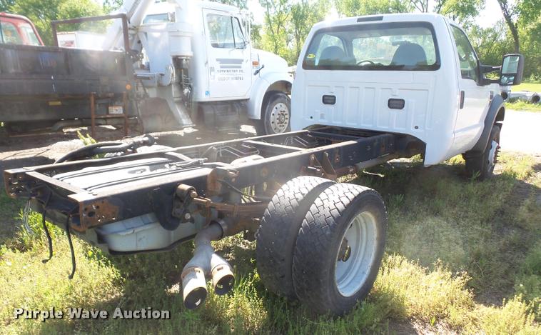 image for item DA6260 2008 Ford F450 Super Duty truck cab and chassis