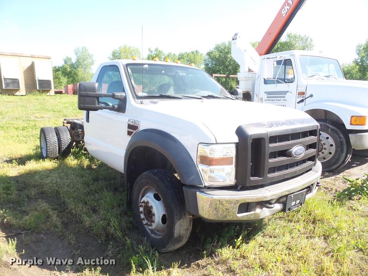 image for item DA6260 2008 Ford F450 Super Duty truck cab and chassis