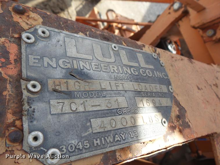 image for item DA8105 Lull 7C1-31 telehandler