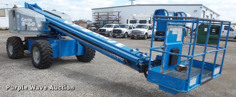 image for item DA8106 1993 Genie S60 boom lift
