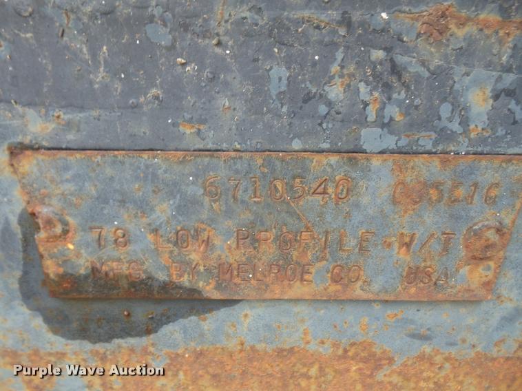 image for item DA8129 Bobcat low profile bucket