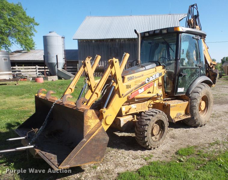 image for item DA8235 2005 Case 580 Super M backhoe