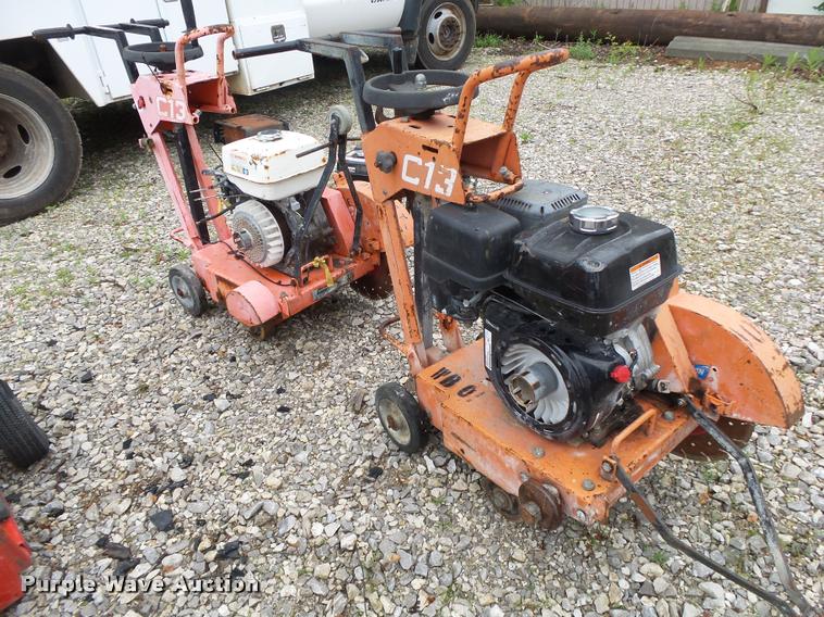 image for item DA9165 (2) concrete saws