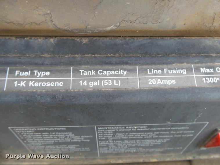 image for item DA9168 Buddy Pro air heater