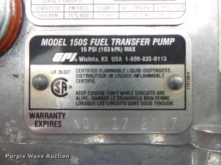 image for item DA9172 Shop built fuel tank