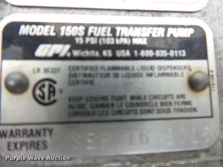 image for item DA9174 Shop built fuel tank