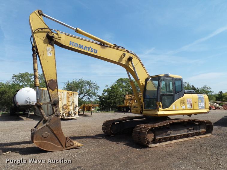 image for item DB0167 2004 Komatsu PC220LC-7 excavator