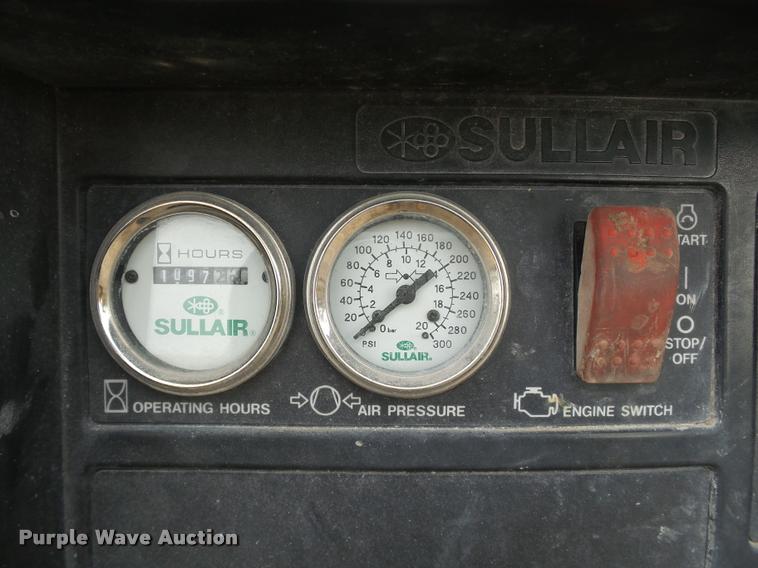 image for item DB0230 2013 Sullair 185DPQ air compressor