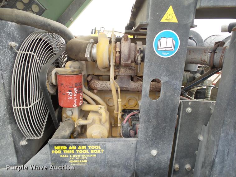 image for item DB0230 2013 Sullair 185DPQ air compressor